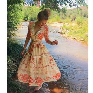 for love and lemons barcelona crop top & skirt set